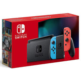 Nintendo Switch Console, 32GB – Neon Red/Blue Joy-Con – Boxed, Good Condition