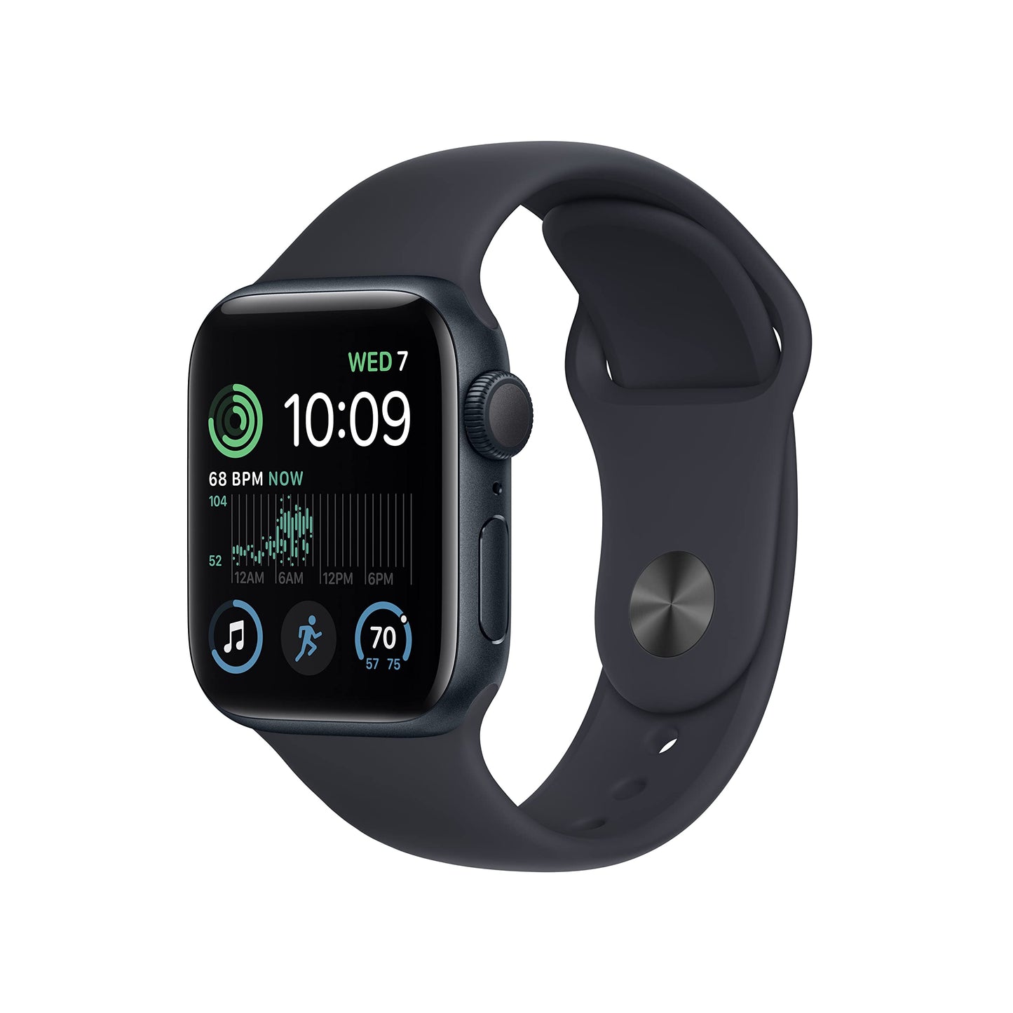 Watch SE 2nd Gen (GPS) NO STRAP, Midnight Aluminium, 40mm