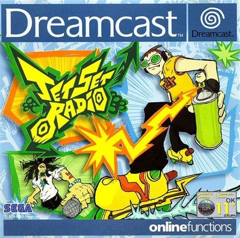 Jet Set Radio, w/ Manual
