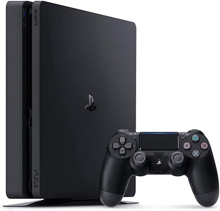 Playstation 4 Slim Console, 500GB Black, Unboxed