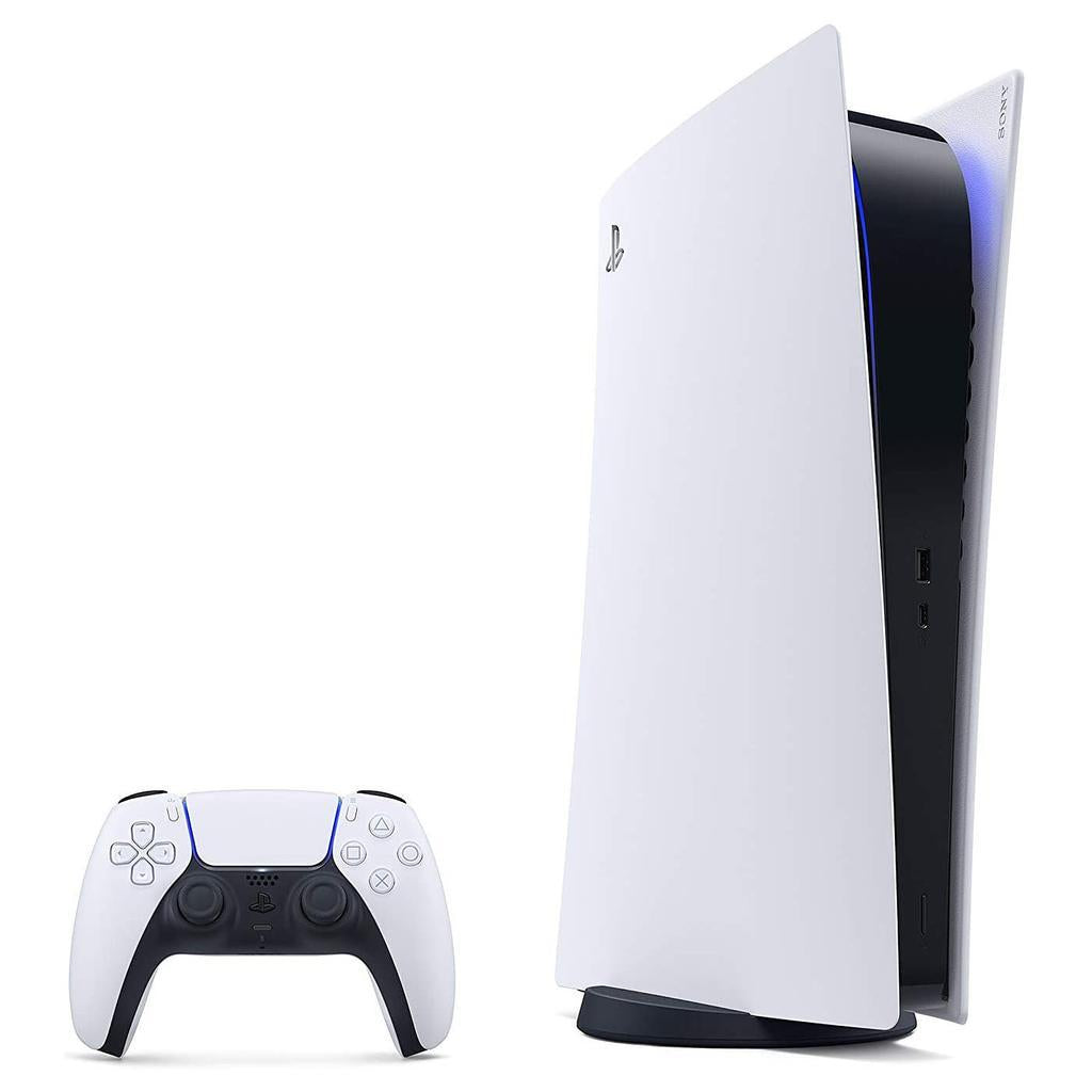 Playstation 5 Digital Edition Console, 825GB, White, Unboxed
