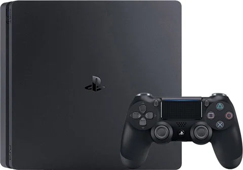 Playstation 4 Slim Console, 500GB Black