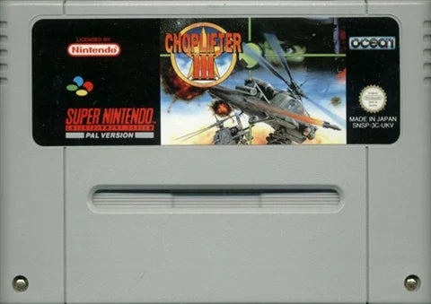 Choplifter 3, Unboxed
