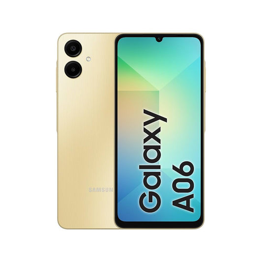 Samsung Galaxy A06 Dual Sim (4GB+64GB) Gold, Unlocked