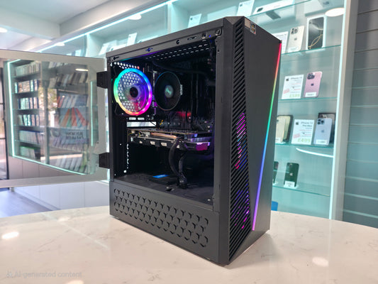CUSTOM GAMING PC- Ryzen 5600G, GTX 1060 6GB, 16GB RAM, 240GB SSD