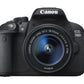 Canon EOS 700D Digital SLR Camera - (EF-S 18-55mm f/3.5-5.6 IS STM Lens, 18MP, CMOS Sensor) 3 inch LCD