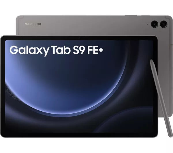Samsung Galaxy Tab S9 FE+ 128GB 12.4" Pen Included - Grey, WiFi