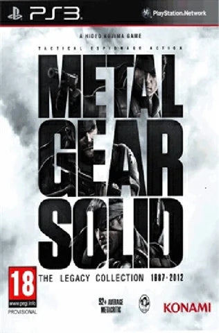 Metal Gear Solid: Legacy Collection w/Artbook (No DLC)