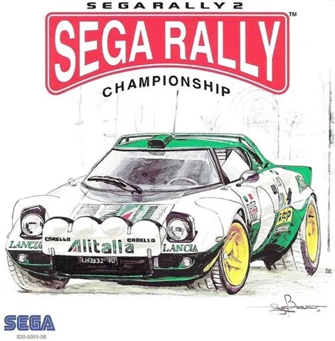 Sega Rally Championship, w/ Manual