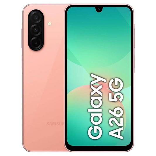 Samsung Galaxy A26 5G Dual Sim (8GB+256GB) Peach Pink, Unlocked