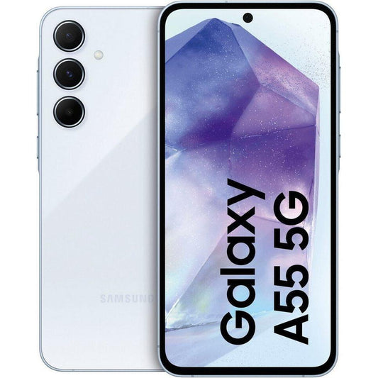 Samsung Galaxy A55 5G 8GB+128GB Awesome IceBlue, Unlocked