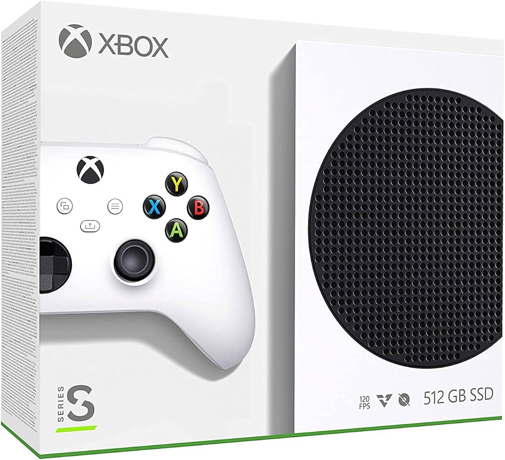 Xbox Series S Console, 512GB, White, Boxed